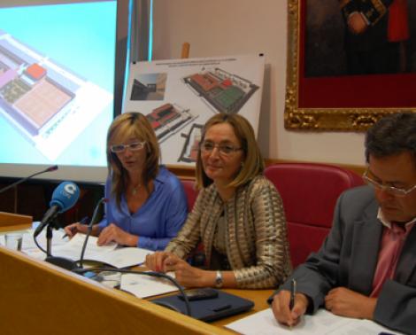 Firma del contrato para la construcción del nuevo CEIP Nebrixa de Lebrija (Sevilla)