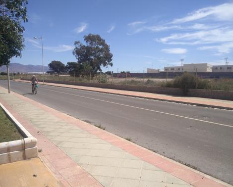 Solar donde se ubicará el nuevo conservatorio de Almería
