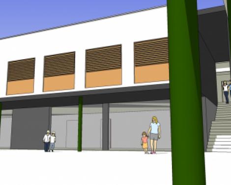 Proyecto de ampliación del CEIP García de Leániz de Moriles (Córdoba).