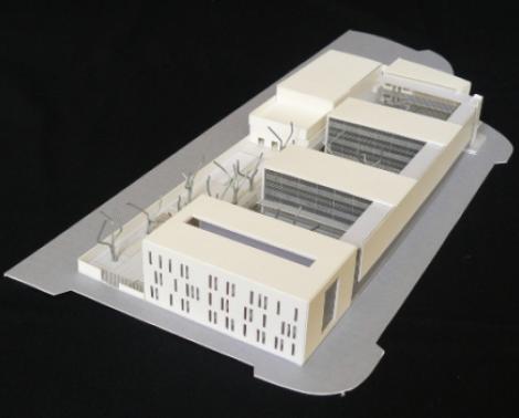 Recreación del proyecto diseñado por el arquitecto Ventura Galera