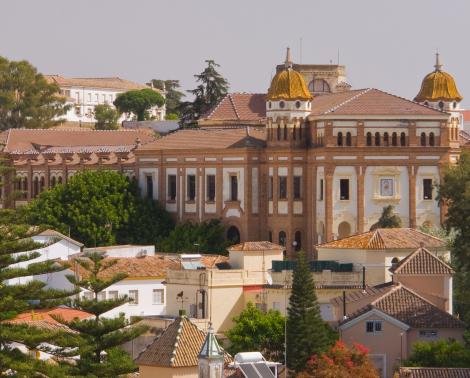 Exterior del IES La Rábida de Huelva