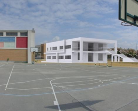 Recreación virtual del proyecto de ampliación del IES Valdelagrana de El Puerto de Santa María.