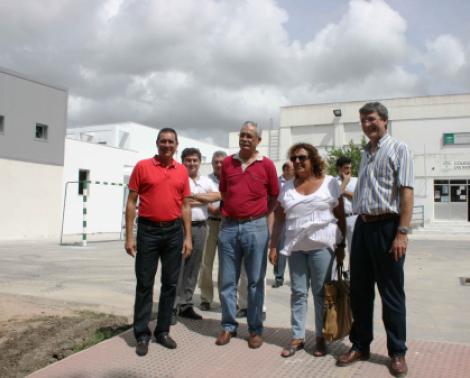 Visita a las obras de ampliación en el CEIP San Ramón Nonato