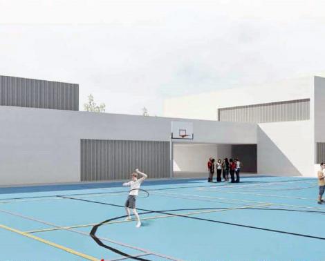 Proyecto del nuevo colegio en Viator (Almería)