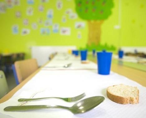 Imagen de comedor de un centro de Educación Infantil y Primaria