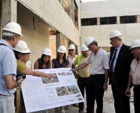 Visita a la obra del Conservatorio de Música de Córdoba