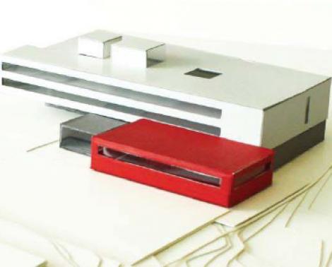 Maqueta del nuevo IES en la zona de Torre de Benagalbón de Rincón de la Victoria (Málaga)