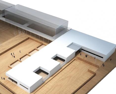 Recreación del nuevo colegio de la zona de Casines de Puerto Real (Cádiz)
