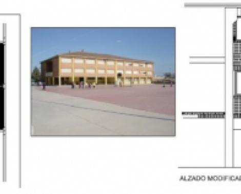 Detalle del proyecto de reforma del CEIP Manuel Fernández de Churriana