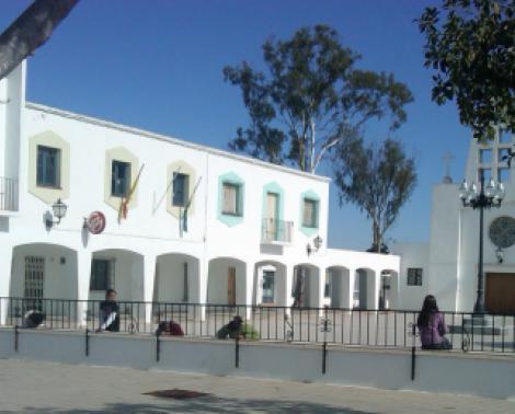Imagen de la localidad de Puebloblanco, en Níjar.