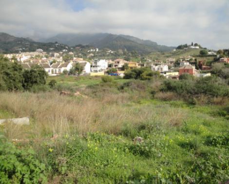 Solar sobre el que se edificará el nuevo CEIP de la zona Huerto del Prado de Marbella