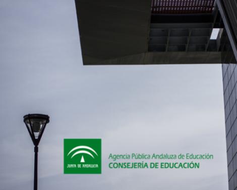 Fachada de la Agencia Pública Andaluza de Educación