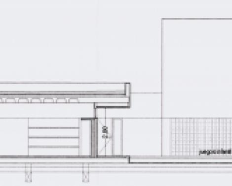Vista lateral del colegio que se construirá en la zona de Almerimar