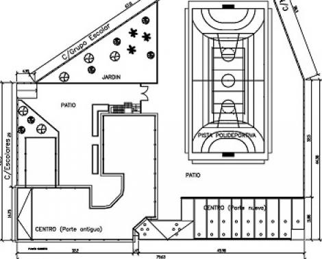 Emplazamiento del CEIP Fuentesantilla de Puente del Río (Adra)