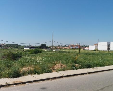 Parcela donde se construirá el nuevo IES de Coria del Río (Sevilla).