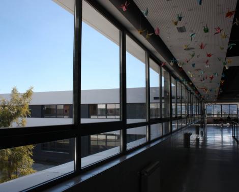 Interior del IES Cartima, Cártama (Málaga)