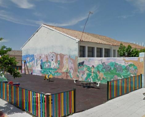 Parque que se anexará al CEIP San Gabriel, Aldeahermosa (Jaén))