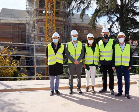 Visita obras IES La Rábida