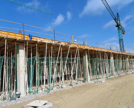 Obras del nuevo CEIP del Ensanche Sur de Huelva