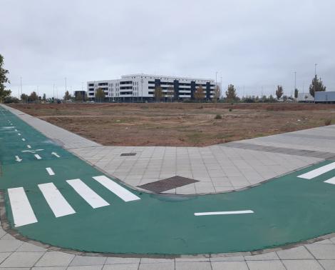 Parcela donde se ubicará el nuevo centro en La Rinconada (Sevilla)