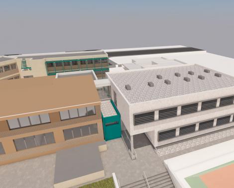 Imagen del proyecto de ampliación del CEIP Arco Iris