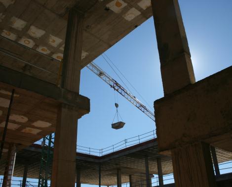 Obras en centro educativo de Andalucía