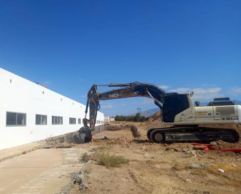 Inicio de obras en el IES Sol de Portocarrero de La Cañada de San Urbano (Almería)