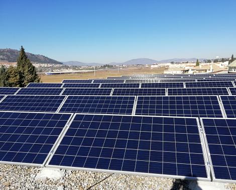 Instalación fotovoltaica del IES Aricel Albolote