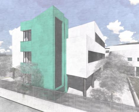 Proyecto de ampliación del IES Santa Bárbara de Málaga