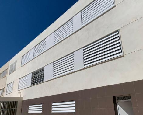 Edificio de nueva construcción en el IES Concha Méndez Cuesta 