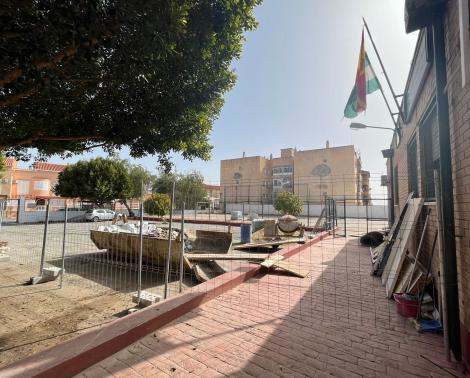 Inicio de obras en IES Cardenal Cisneros de Albox