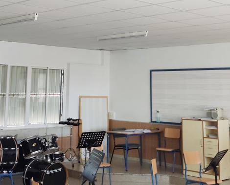 Aula del CPM José Salinas de Baza (Granada)