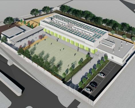 Proyecto del nuevo CEIP Bernardo Barco de La Campana (Sevilla)