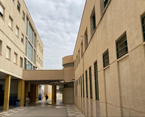 Edificios conectados del CEIP Manuel Laza Palacio de Rincón de la Victoria (Málaga)