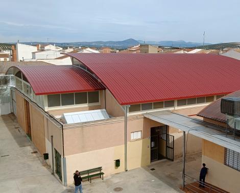 Gimnasio del IES Don Diego de Bernuy de Benamejí (Córdoba)