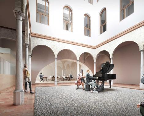 Proyecto de rehabilitación para el Conservatorio María de Molina de Úbeda (Jaén)