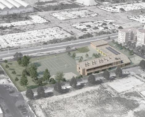 Proyecto del nuevo CEIP Intelhorce de Málaga.