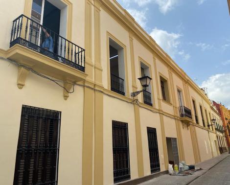 Edificio Falla del CPM Cristóbal de Morales de Sevilla.