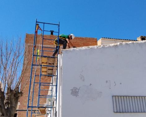 Obras en el IES Juan López Morillas de Jódar (Jaén)