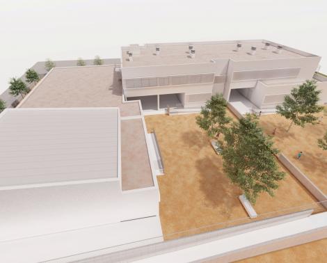Imagen del proyecto de ampliación del CPR San Miguel